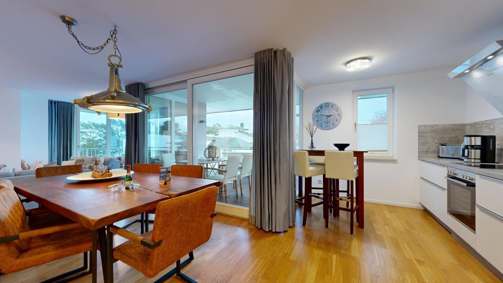 Strandnahe Fewos Mit Terrasse Oder Dachterrasse, Strandhaus Seeblick, ビンツ エクステリア 写真